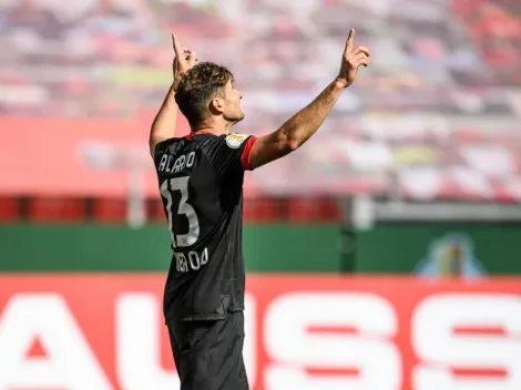 Alario sumó el suyo: Leverkusen ganó 7-0 por la Copa de Alemania