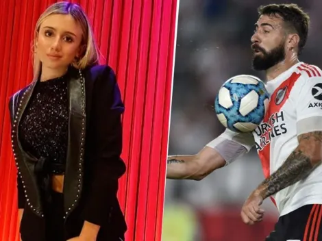 Dijo que si Pratto hacía un gol invitaba a Morena Beltrán a salir y ella respondió