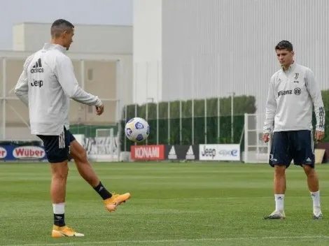 Morata: "Cristiano Ronaldo me ha dicho que está feliz que haya venido"