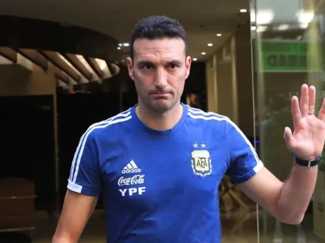 Scaloni lo convocó para la Selección Argentina y se rompió los ligamentos cruzados