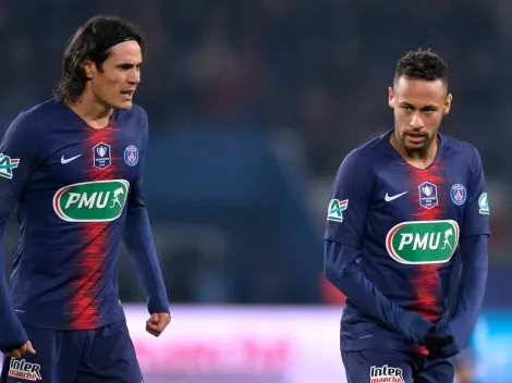 Cavani habló de su relación con Neymar: "Somos muy diferentes"