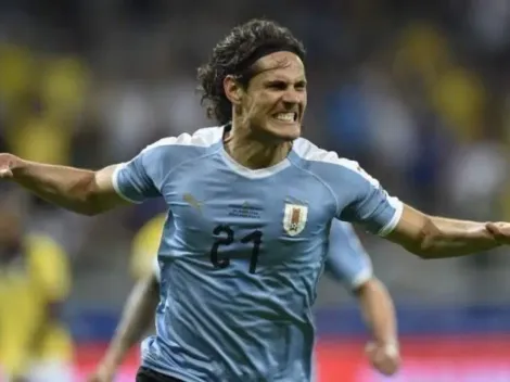 No nos olvida: Edinson Cavani recordó a Perú después de una polémica contra Uruguay