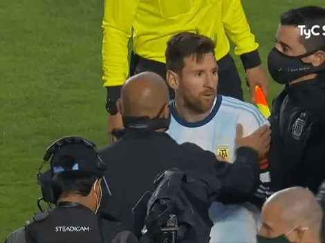 Habló Lucas Nava, el preparador físico con el que se peleó Lionel Messi