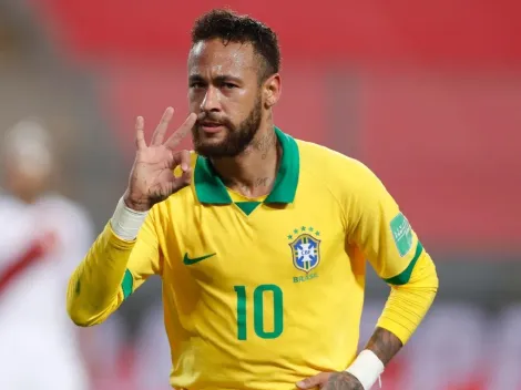 Neymar y el árbitró: Brasil venció 4-2 a Perú con hattrick y mucha polémica