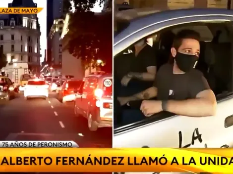 Video: trolearon a periodista de TN en medio de la marcha del 17 de octubre