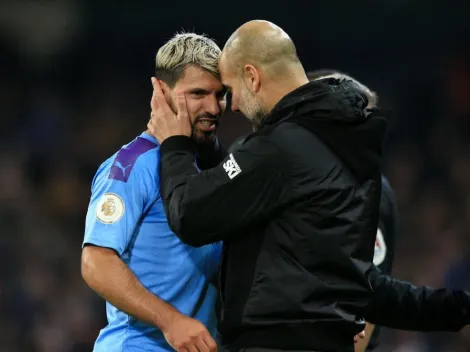 Guardiola sobre Agüero: "Es la persona más agradable que conocí en mi vida"