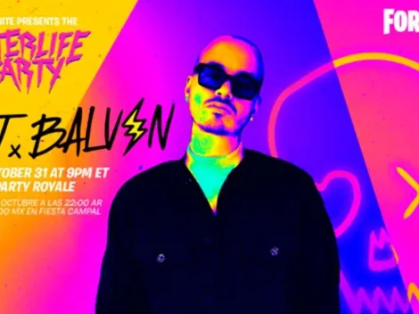 Fortnite anunció la 'Fiesta de Ultratumba' y el show lo dará J Balvin