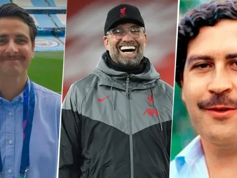 Está loquísimo: Jurgen Klopp confundió a un periodista con Pablo Escobar