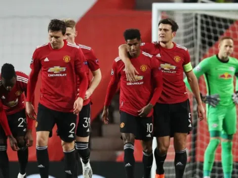 En 15 minutos, el United pasó de ganar a golear al Leipzig