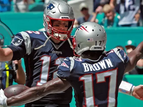 Tom Brady reconoce tener viviendo en su casa a Antonio Brown