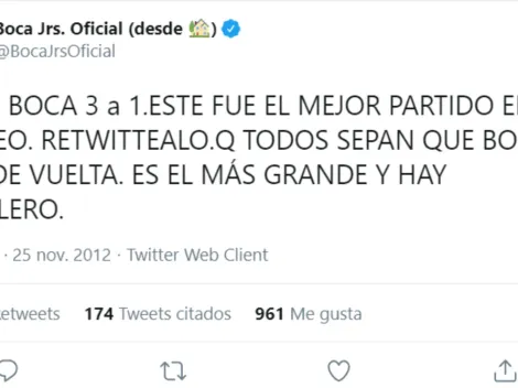 Están explotando en Twitter: los tuits del 2012 de Boca que se hicieron virales