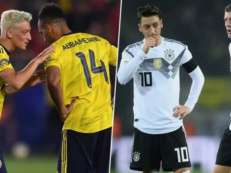 Özil se metió en la guerra Kroos-Aubameyang y tomó partido