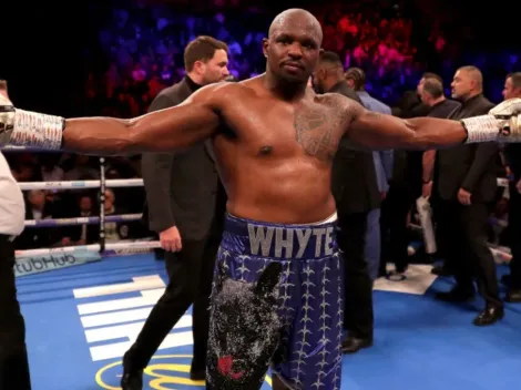 "Es un cobarde": Dillian Whyte a Deontay Wilder