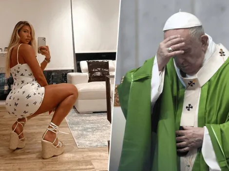 Al Papa Francisco se le escapó un "like" en Instagram a una modelo de Brasil