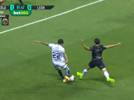 Omar Fernández sorprende a León con un golazo de vestidor