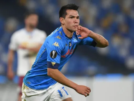 "Maradona es un Dios en Napoli": Chucky Lozano tras el partido