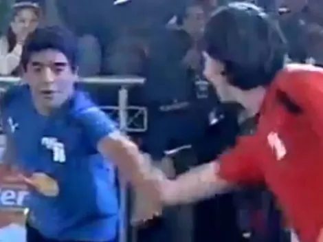 El video de Maradona y Messi juntos que tiene casi 2 millones de vistas