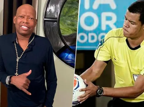 El Tino Asprilla en modo Tino: "Que hijuep%$#@ árbitro tan malo"