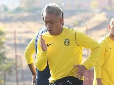 Christian Cueva entrena de manera individual en Yeni Malatyaspor