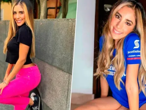 Talia Rivera, la fanática de Cruz Azul que trae buena suerte