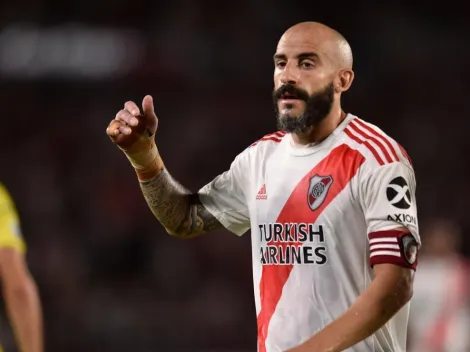 Nos partió el alma: el saludo de Pinola a su hijo después de ganar con River