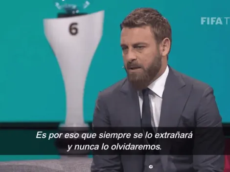 Video: De Rossi se emocionó recordando su encuentro con Maradona