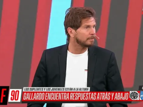 Vignolo contó la pregunta que no se animó a hacerle a Gallardo: "Soy un boludo"