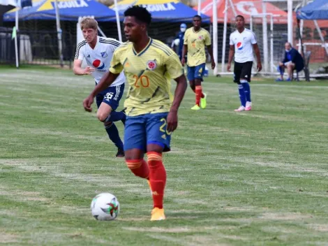 Millonarios venció a la Selección Colombia Sub-20 en partido amistoso