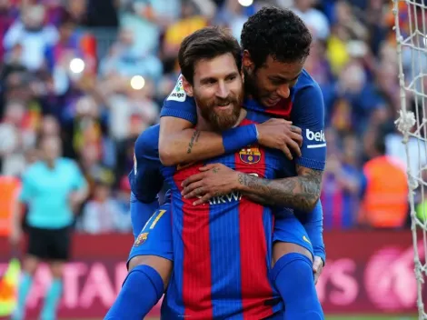 Neymar le envía un mensaje a Messi a poco de quedar confirmado su reencuentro