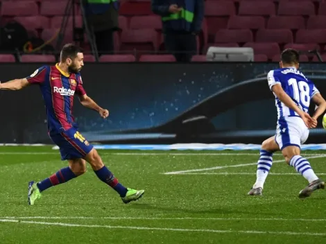 No sabíamos que tenía diestra: el golazo de Jordi Alba con su pierna inhábil