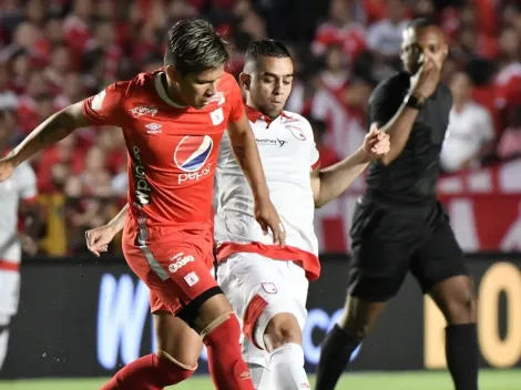 Alineaciones confirmadas para la final América de Cali vs Independiente Santa Fe