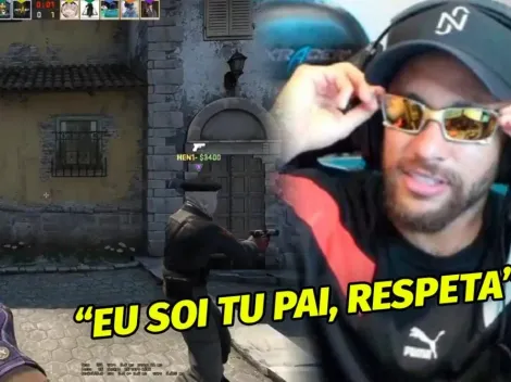 Neymar hace una jugada épica en CS:GO y se vuelve completamente loco