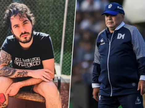 La burla de un youtuber español sobre Maradona que desató la indignación de todo Twitter