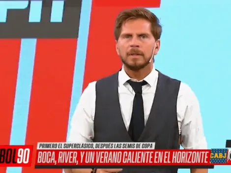 Vignolo sobre una posible final Boca-River: "Yo creo que los hinchas quieren pero no quieren"