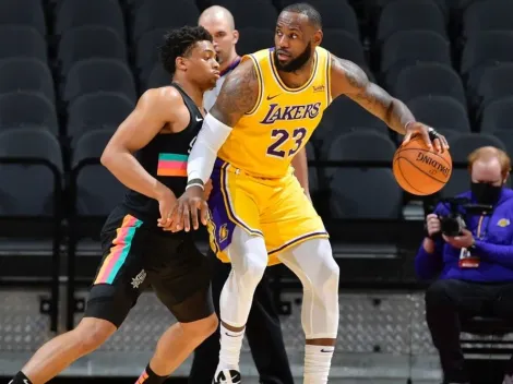 LeBron James vuelve a superar un récord de Kobe Bryant en Los Angeles Lakers