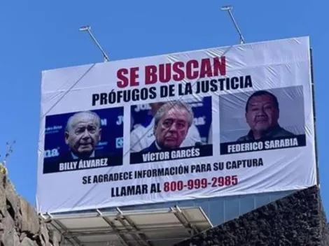 Buscan a Billy Álvarez con letrero en la CDMX