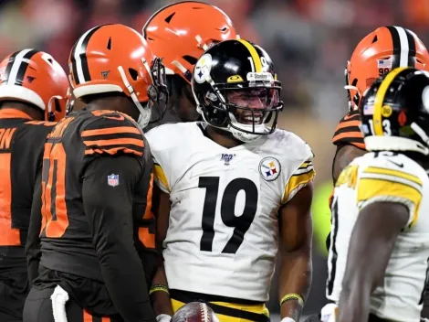 La burla de jugadores de los Browns a JuJu Smith-Schuster