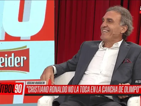 Ruggeri: "Cristiano Ronaldo no la toca en la cancha de Olimpo"