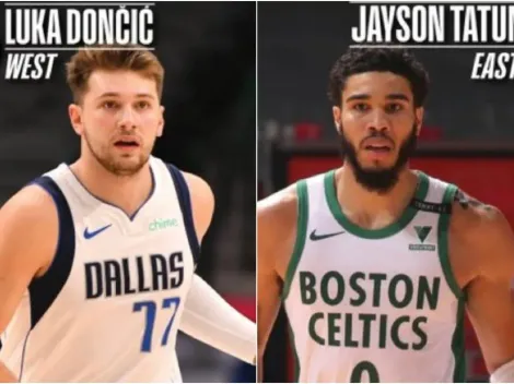 Luka Doncic y Jayson Tatum son los Jugadores de la Semana