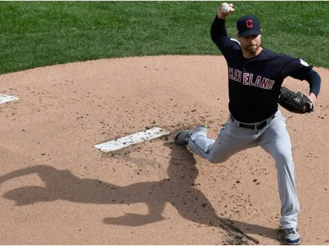 Corey Kluber dejó a los scouts impresionados con su velocidad