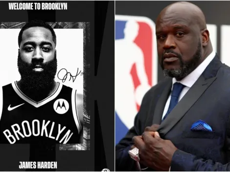 La fuerte crítica de Shaquille O'Neal a James Harden que se hizo viral