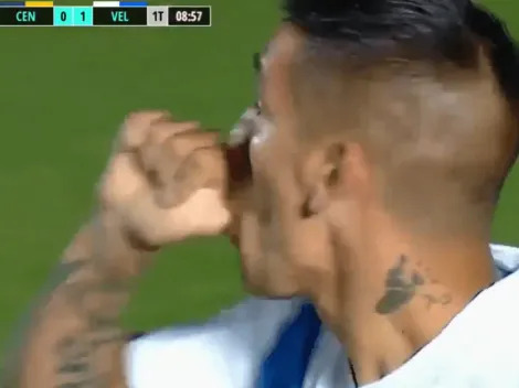 Video: Centurión metió un gol y se lo dedicó a su futura hija