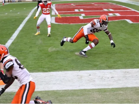 ¡Polémica en el Chiefs Vs. Browns! ¿Touchback o uso indebido del casco?