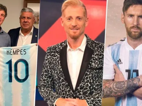 Liberman se emocionó al ver a Kempes y le dedicó un tuit...¿con palito a Messi?