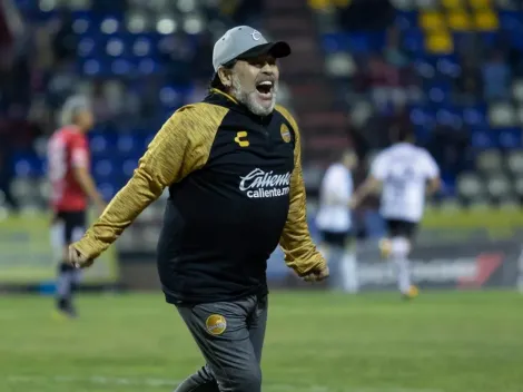 Emotivo homenaje de Dorados a Diego Armando Maradona