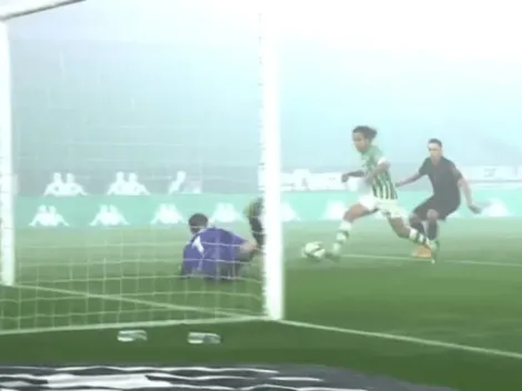 VIDEO: la falla de Diego Lainez por Copa del Rey