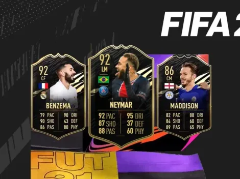 Nuevo IF de Neymar y Benzema en el TOTW 18 del FIFA 21