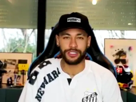 Neymar y un mensaje para Santos antes de la final de la Copa Libertadores