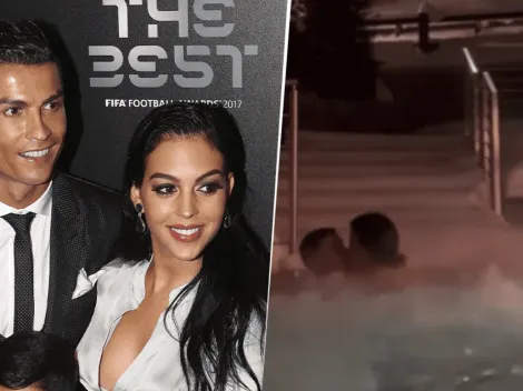 Así se celebra un cumple: Cristiano y Georgina, a los besos en el jacuzzi