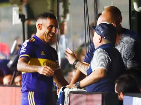 El mensaje que le mandó Tevez a la familia Maradona: "Acá tienen un amigo"